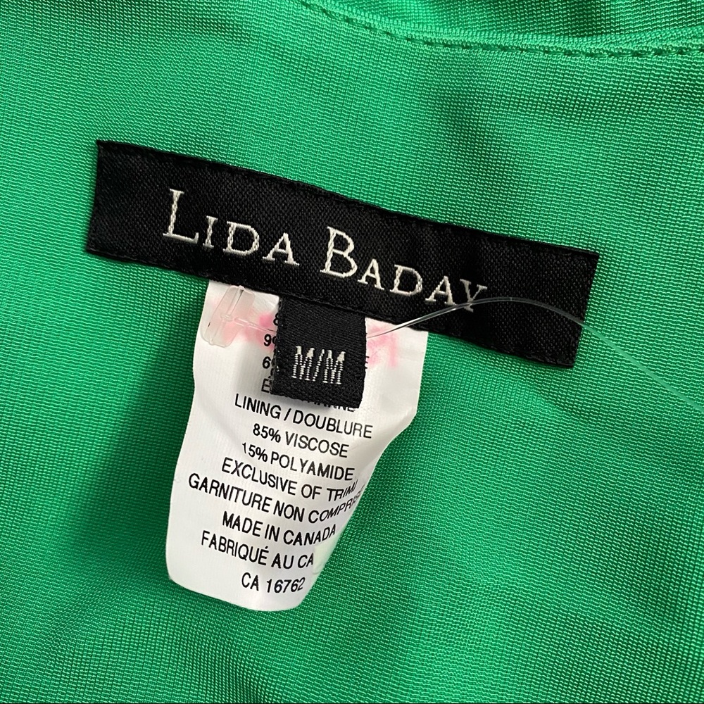 Lida Baday Color Block Midi Dress - image 2